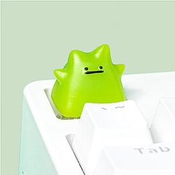 Green Ditto Keycap - Pokemon Keycaps - Artisan Keycap