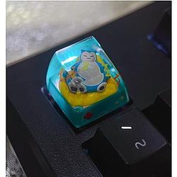 Pokemon Keycaps - Pokemon Snorlax Stereoscopic Mechanical Keyboard Keycaps