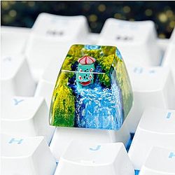 Bulbasaur Keycap - Pokemon Keycaps - Artisan Keycap