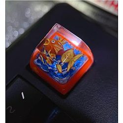 Pokemon Keycaps - Pokemon Magikarp Stereoscopic Mechanical Keyboard Keycaps