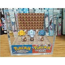 Regi Trio (Regirock, Regice, Registeel), Regirock, Regice, Registeel 3D Diorama Cube