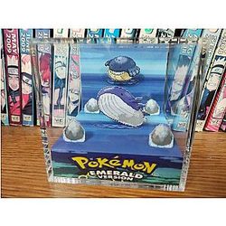 Evolution Wailord (Emerald), Wailmer Wailord 3D Diorama Cube