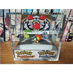 Johto 스타터 (Chikorita, Cyndaquil, Totodile) , Chikorita, Cyndaquil, Totodile 3D Diorama 큐브