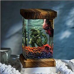 Godzilla Diorama Lâmpada de resina - Breakwooden BR2812