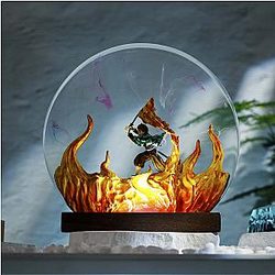 Swordman Resin Lamp - Breakwooden BR2812