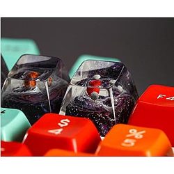 PLANETAS E ÓRBITOS - KEYCAP ARTISAN - Breakwooden BR2812