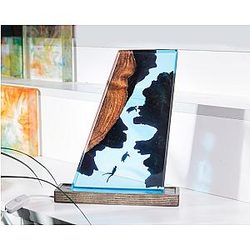 SQUARED TRIPEZOID - EPOXY LAMP - Breakwooden BR2812