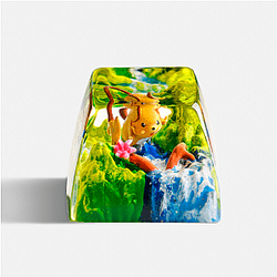 RAICHU POKEMON - ARTISAN KEYCAPS - Breakwooden BR2812