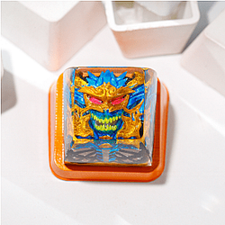 BLUE DEMON - ARTISAN KEYCAPS - Breakwooden BR2812