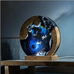 Interstellar Resin Lamp - Custom Night Light - Breakwooden BR2812