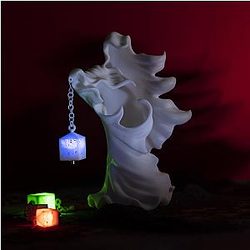 Ghost Lantern White Resin Lamp - Breakwooden BR2812