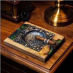 Aangepaste houthars Asbak 2 - Breakwooden BR2812