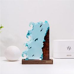 Scuba Diver Resin Lamp Wave 3 - Breakwooden BR2812