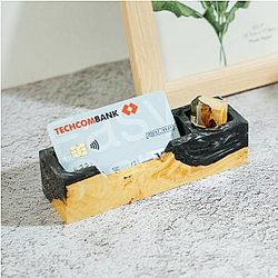 Black Phone Stand 3 in 1 - Breakwooden BR2812