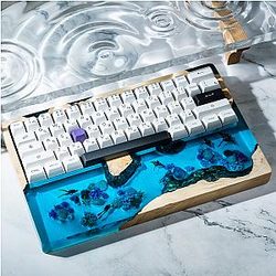 Mantarays em Ocean Mechanical Keyboard Case - Breakwooden BR2812