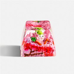 SHAYMIN POKEMON - ARTISAN KEYCAP - Breakwooden BR2812