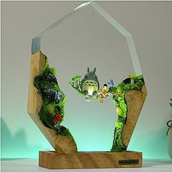 Totoro Anime Resin Lamp - Breakwooden BR2812