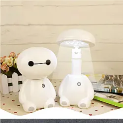 Hello Kitty Pikachu Baymax Doraemon Cartoon USB charging student eye protection desk lamp, birthday gift for boys and girls