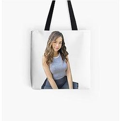 Pokimane Bags - Pokimane All Over Print Tote Bag RB2205