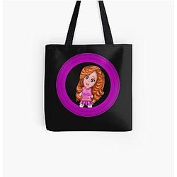 Pokimane Bags - Pokimane Chibi Fanart All Over Print Tote Bag RB2205