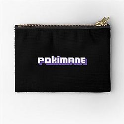 Pokimane Zipper Pouches - Leafy Pokimane No Makeup (Offlinetv) Zipper Pouch RB2205