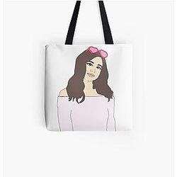 Pokimane Bags - Pokimane All Over Print Tote Bag RB2205