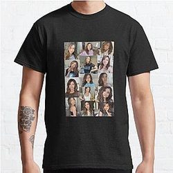 Pokimane T-Shirts - Pokimane Collage Artwork Classic T-Shirt RB2205