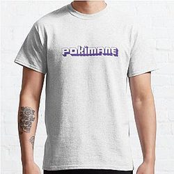 Pokimane T-Shirts - Leafy Pokimane Stream (Offline tv) Classic T-Shirt RB2205