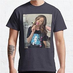 Pokimane T-Shirts - Pokimane Classic T-Shirt RB2205