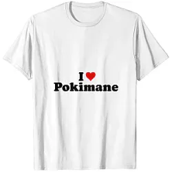 I Love Pokimane PTTT2705  Pokimane T-Shirts