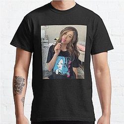 Pokimane T-Shirts - Pokimane  Fan Gift Classic T-Shirt RB2205