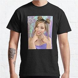 Pokimane T-Shirts - Pokimane  Fan Gift Classic T-Shirt RB2205