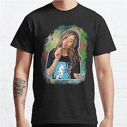 Pokimane T-Shirts - Pokimane Artwork Classic T-Shirt RB2205