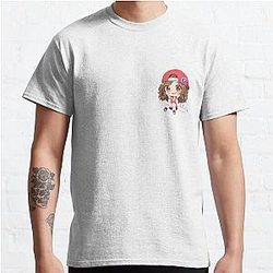 Pokimane T-Shirts - Pokimane Fanart Classic T-Shirt RB2205