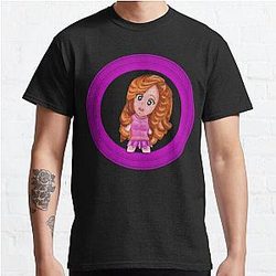 Pokimane T-Shirts - Pokimane Chibi Fanart Classic T-Shirt RB2205