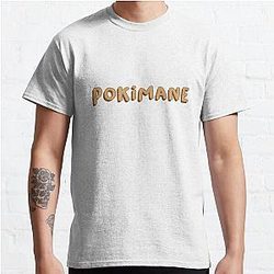 Pokimane T-Shirts - Pokimane Classic T-Shirt RB2205