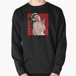 Pokimane Sweatshirts - Pokimane  Fan Gift Pullover Sweatshirt RB2205