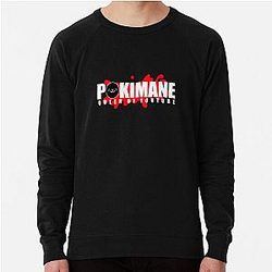 Pokimane Sweatshirts - Pokiname Queen Pullover Sweatshirt