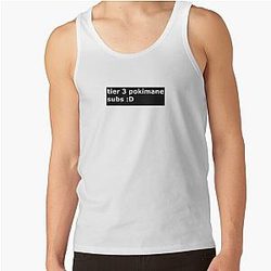 Pokimane Tank Tops - Pokimane tier 3 subs Tank Top RB2205