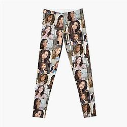 Pokimane Leggings - Pokimane Collage Artwork Leggings RB2205