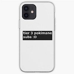 Pokimane Cases - Pokimane tier 3 subs iPhone Soft Case RB2205