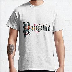Polyphia Merch, Flower Polyphia Vintage Classic T-Shirt RB1207