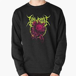 Polyphia Merch Polyphia Rose Flower Pullover Sweatshirt RB1207