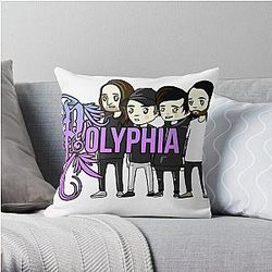 Polyphia Playing God Merch Polyphia Playing God Throw Pillow RB1207