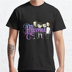 Polyphia Merch Polyphia Merch Polyphia band Chibi Classic T-Shirt RB1207