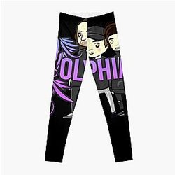 Polyphia Merch Polyphia Merch Polyphia band Chibi Leggings RB1207