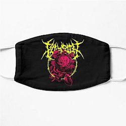 Polyphia Merch, Polyphia Rose Flower Flat Mask RB1207