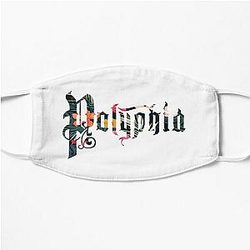 Polyphia Merch, Flower Polyphia Vintage Flat Mask RB1207