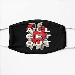 Polyphia Merch Polyphia All Get Out Flower Flat Mask RB1207