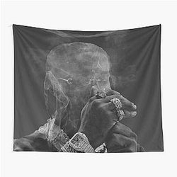 Pop Smoke Tapestries - Last Smoking Pop Poster Tapestry